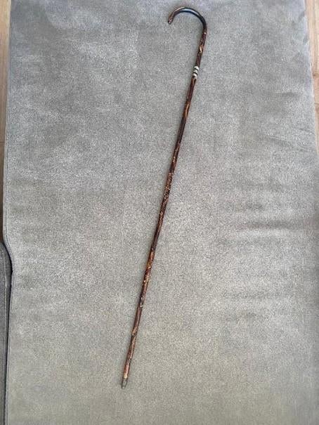 antiek zeer oude antieke jongeheer wandelstok, Antiek en Kunst, Ophalen of Verzenden