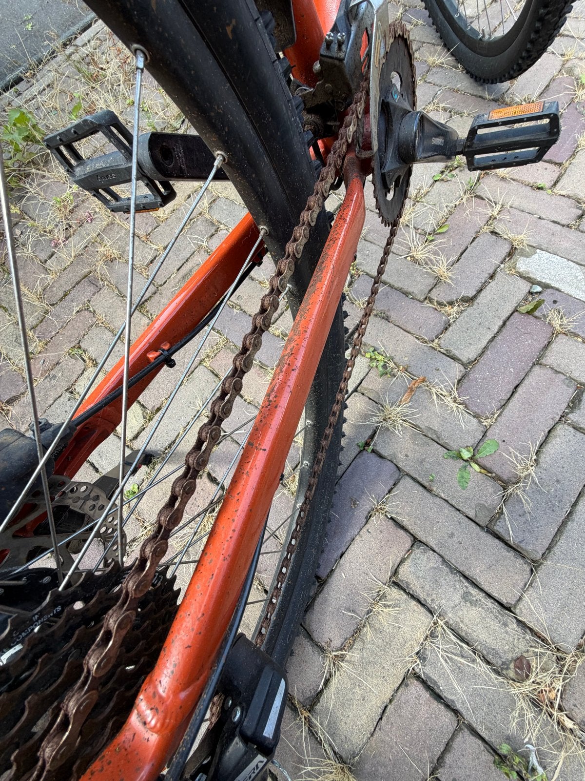 28 inch Cube cmpt fiets - Gebruikt, 28 inch, Gebruikt, Vering, Schijfrem