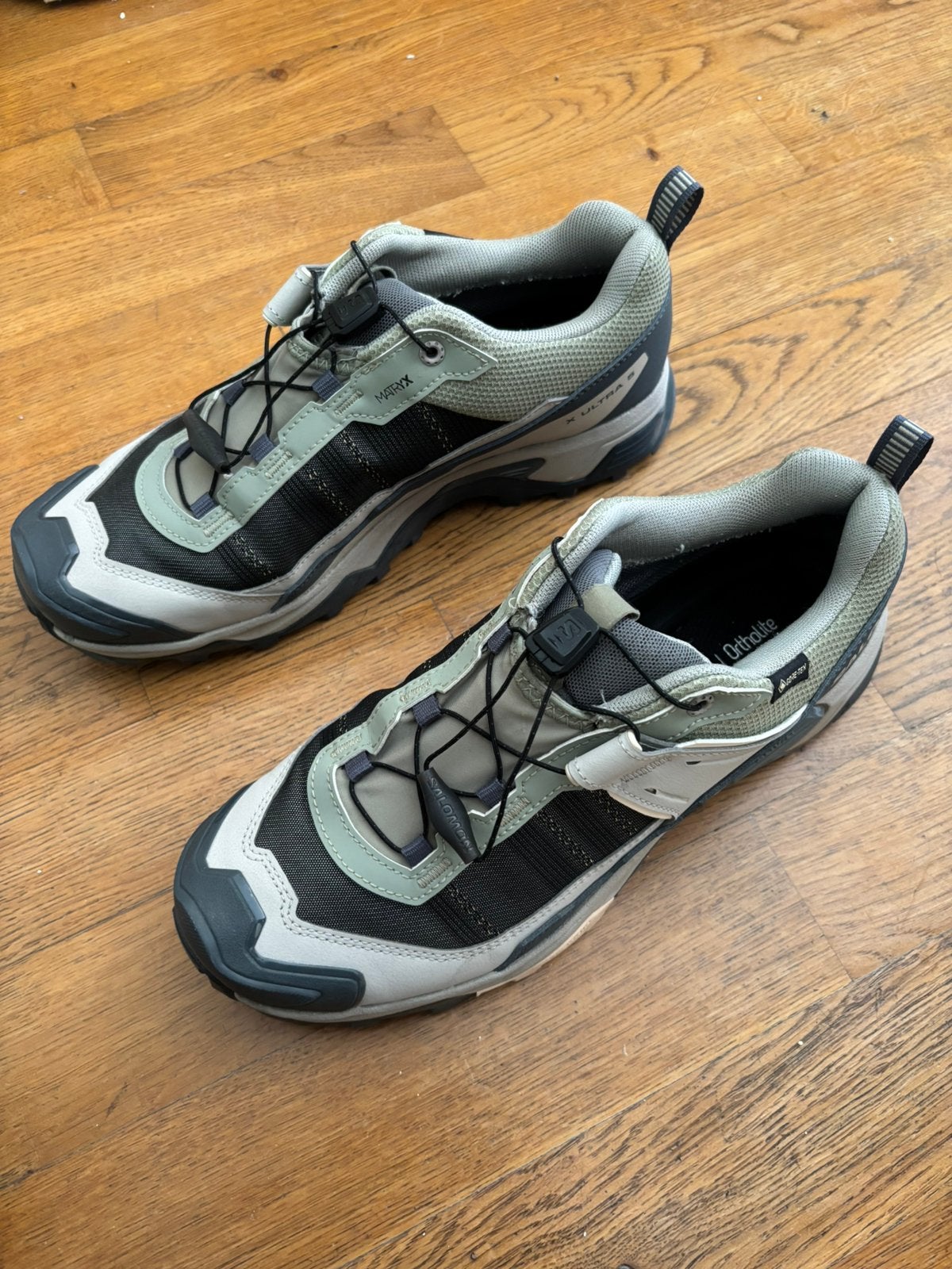 Salomon x ultra 5 gore-tex maat 40,5, Ophalen, Wandelschoenen, Zo goed als nieuw, Groen