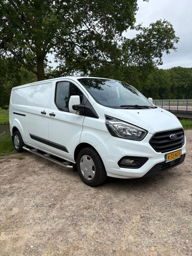 Ford Transit Custom GB 2.0 Tdci 130PK 300 L2h1 2021 Wit, Voorwielaandrijving, 1995 cc, 4 cilinders, 129 pk