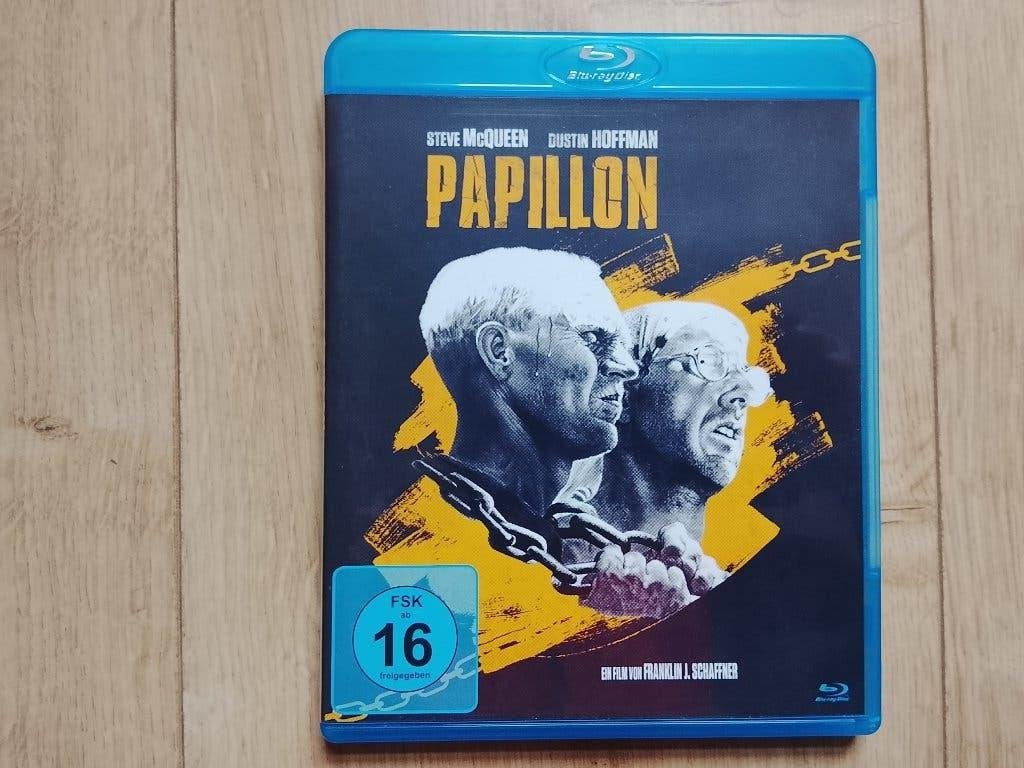 Papillon Steve McQueen Dustin Hoffman Als Nieuw 5 euro, Film, Drama, Ophalen of Verzenden, Zo goed als nieuw