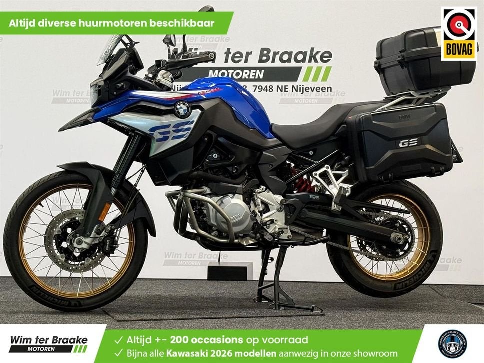 BMW F 850 GS ABS (bj 2022) 13.378 km, Motoren, 853 cc, 2 cilinders, Motorrijbewijs A, Bedrijf
