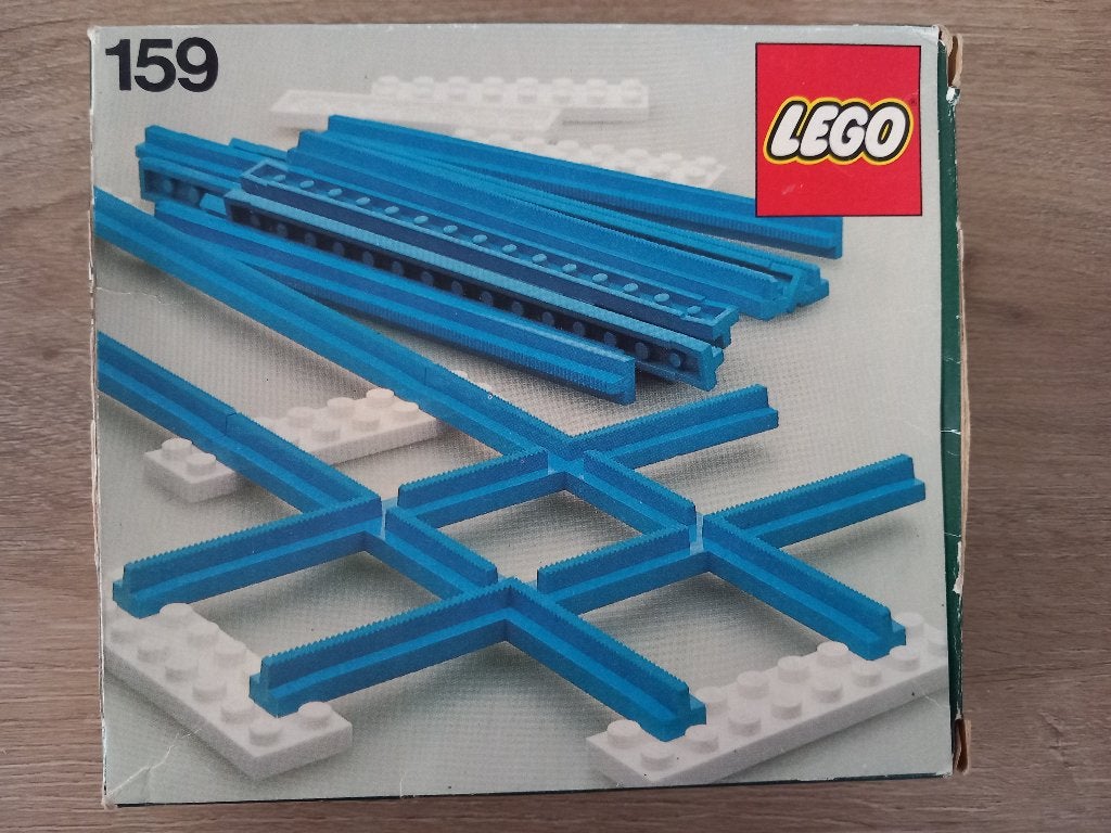 Lego 159 Crossover met doos + boekje, City, Compleet, Lego, Overige typen