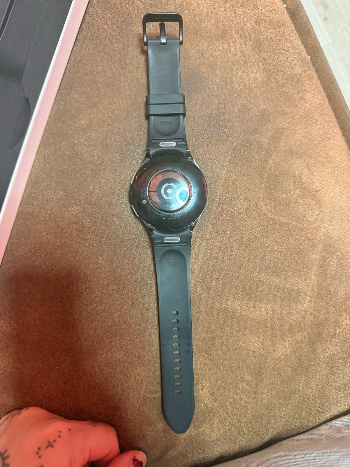 Samsung Galaxy Watch 6 Classic, Sieraden, Tassen en Uiterlijk, Smartwatches, Ophalen, Afstand, Zwart, Zo goed als nieuw