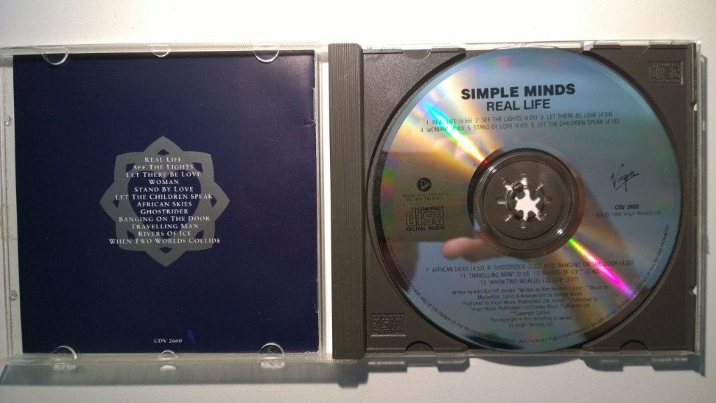 Simple Minds - Real Life, Ophalen of Verzenden, Zo goed als nieuw, Pop, Album