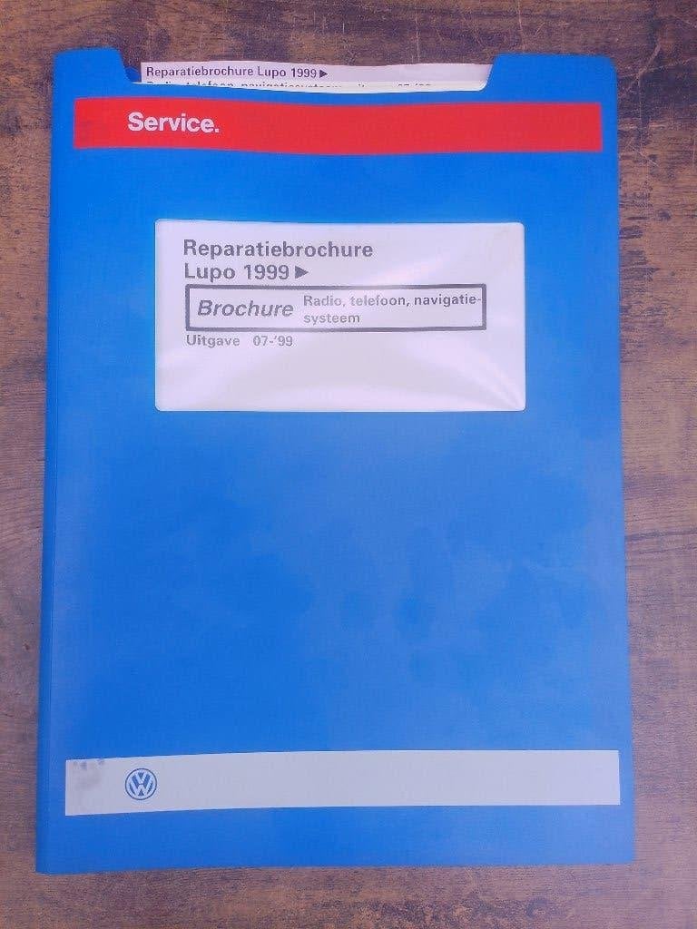 Vw Lupo dealer werkplaatsboek Radio - Telefoon - Navigatie, Verzenden, Gelezen, Volkswagen