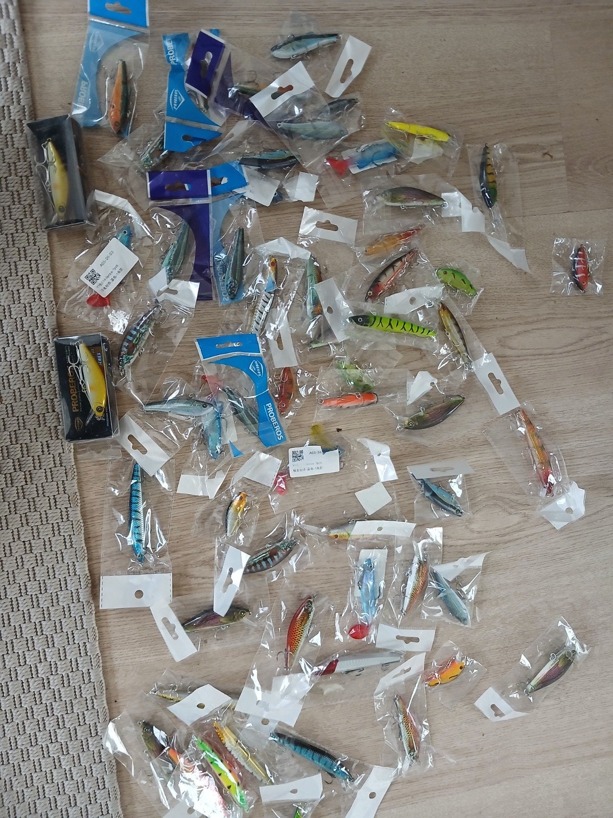 kunstaas visspullen te koop, Ophalen of Verzenden, Zo goed als nieuw, Werphengel