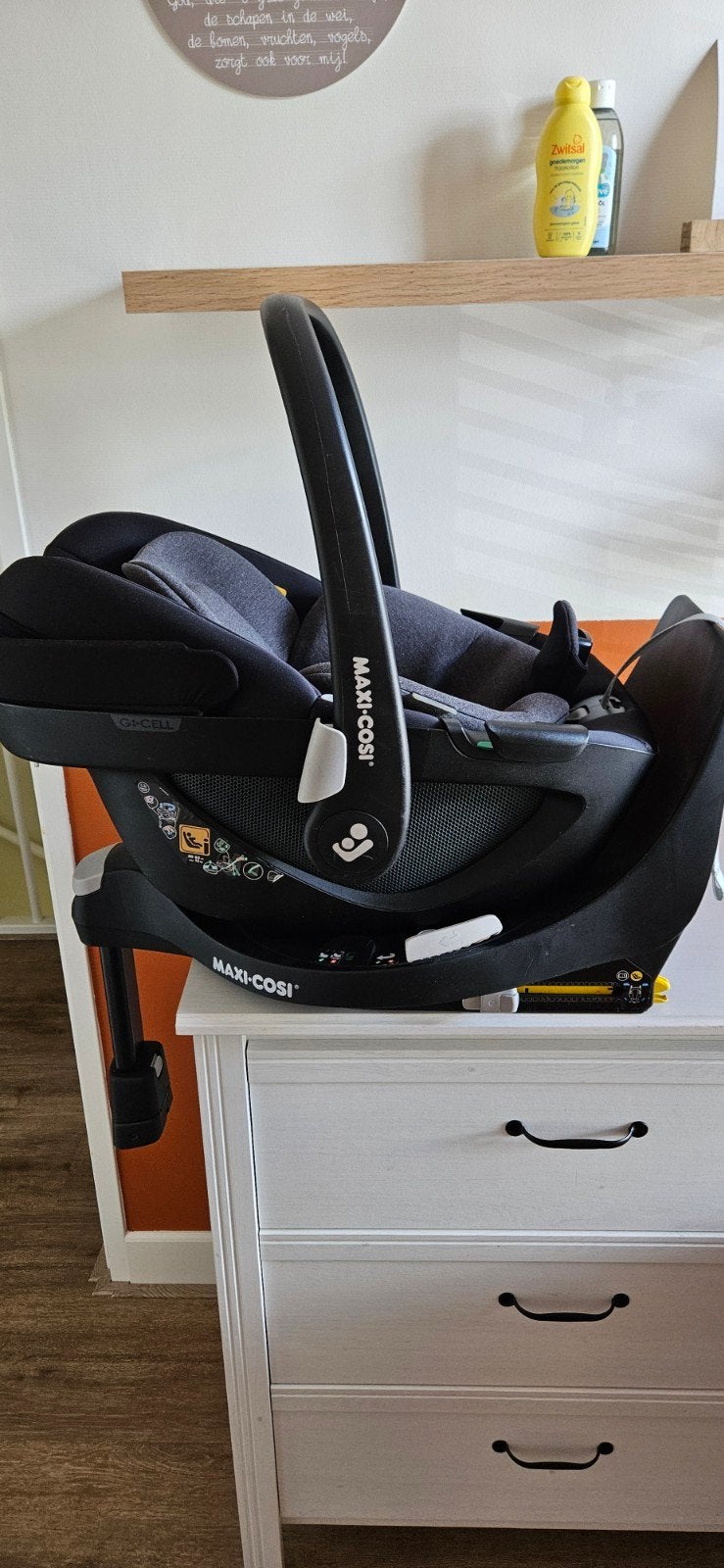 Maxi-Cosi Pebble 360 autostoel met FamilyFix 360 base, Kinderen en Baby's, Ophalen, Zo goed als nieuw, Isofix, 0 t/m 13 kg