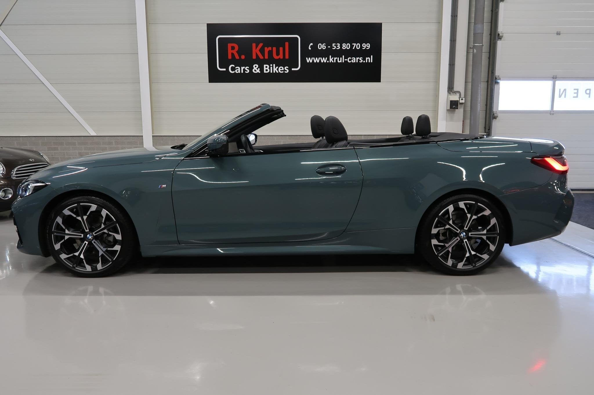BMW 4-serie Cabrio 420i High Executive M-Sport Sportstoelen, Gebruikt, Euro 6, Cabriolet, 4 stoelen
