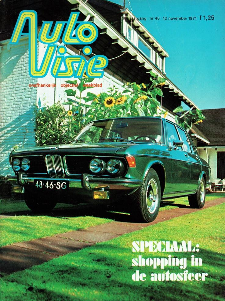 Autovisie 1971 nr. 46 (o.a. Fiat 128 Coupé), Verzenden, Gelezen, Algemeen
