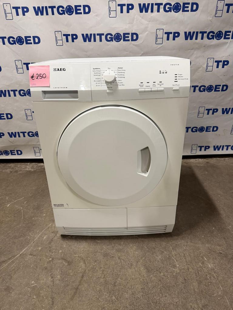 AEG T5127AC condensdroger - 7kg - Met Garantie, 6 tot 8 kg, Ophalen of Verzenden, Zo goed als nieuw, 85 tot 90 cm