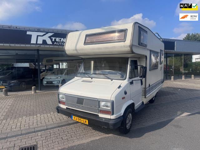 Fiat 280 MA7 KAMPEERAUTO Burstner, Caravans en Kamperen, Campers, Alkoof, Bedrijf, Fiat, Info@erwinhymergroup.com