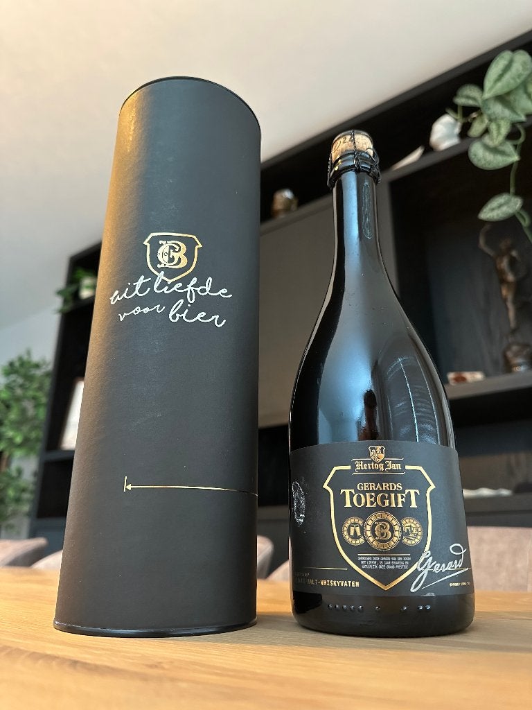 Hertog Jan Gerards Toegift (Inclusief originele verpakking), Verzamelen, Ophalen of Verzenden, Nieuw, Flesje(s), Hertog Jan