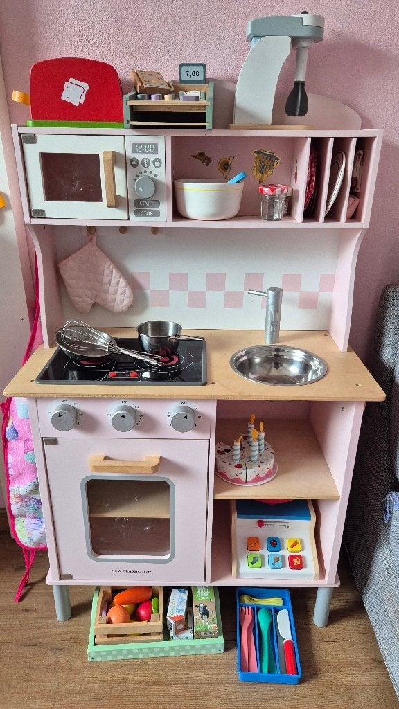 Speelkeukentje, Kinderen en Baby's, Speelgoed | Speelkeukens, Ophalen, Gebruikt, Hout, Speelkeuken