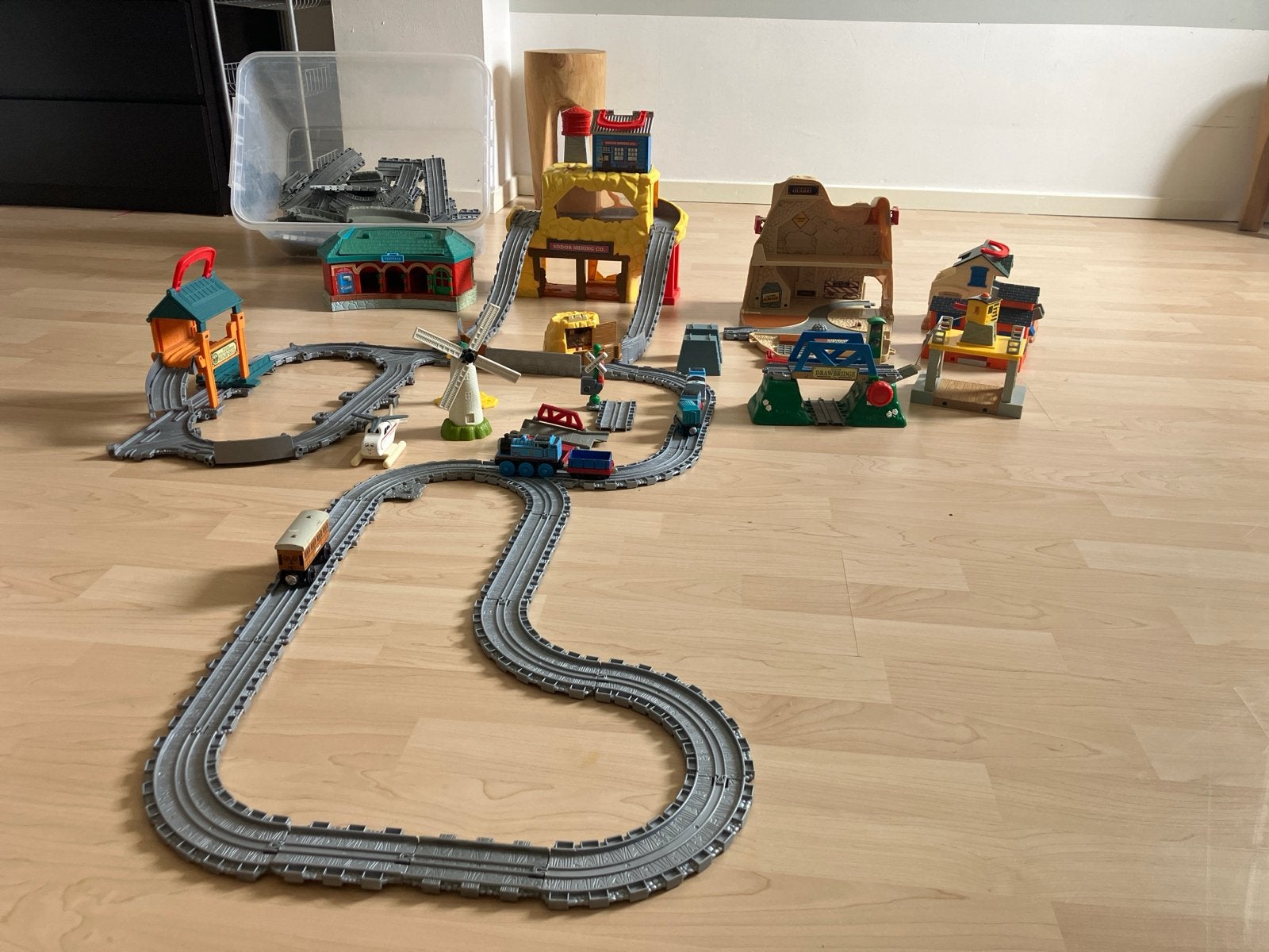Grote Thomas de Trein TrackMaster set met accessoires, Ophalen, Gebruikt