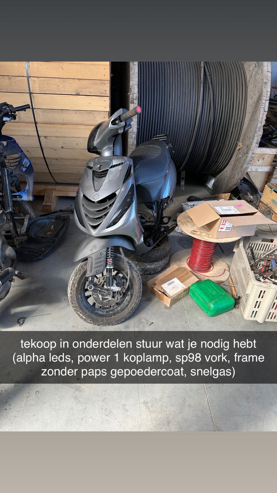piaggio zip, Ophalen, Zo goed als nieuw, Benzine, Zip