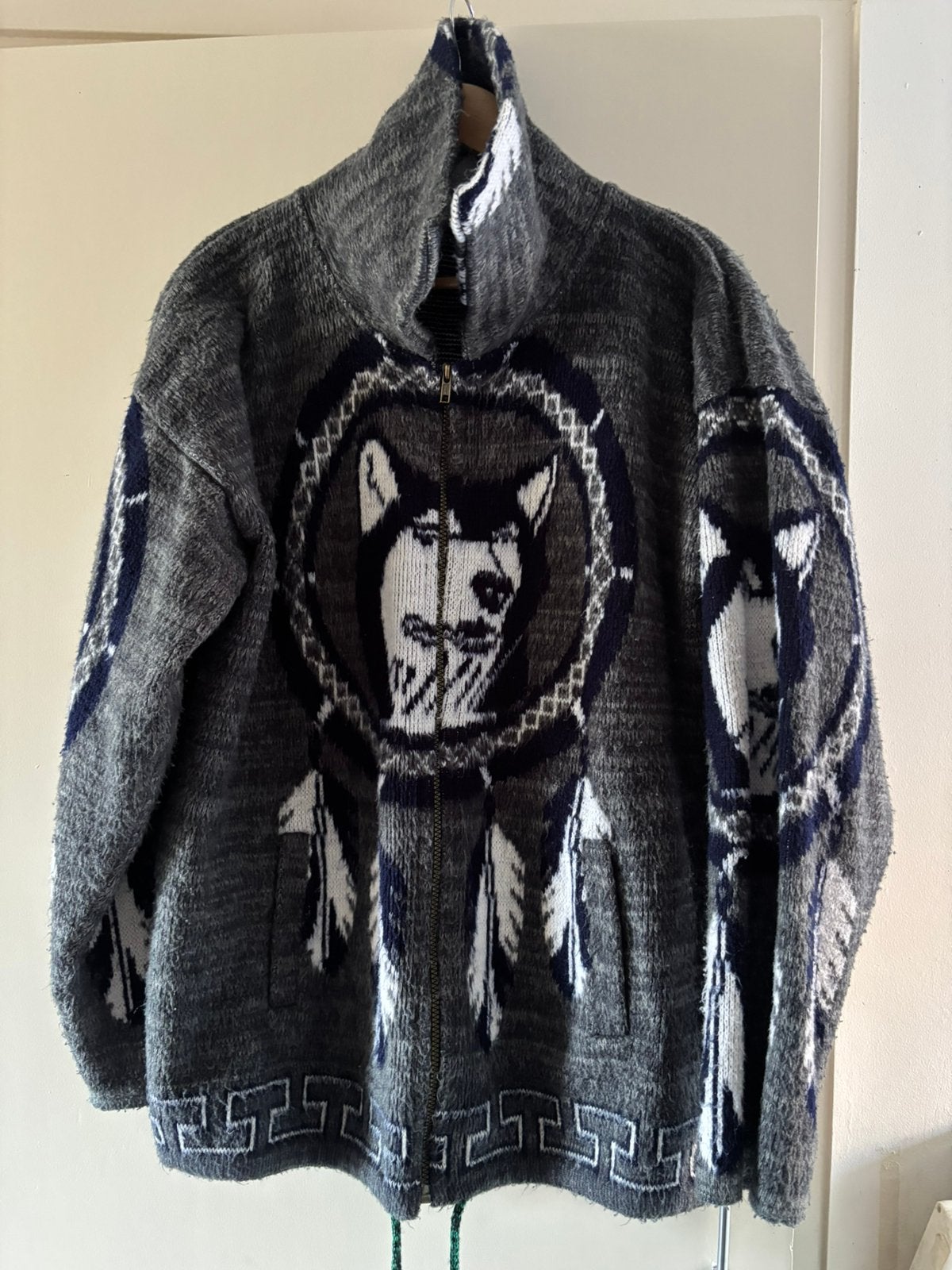 Warme dikke vest, Ophalen of Verzenden, Zo goed als nieuw, Maat 56/58 (XL), Grijs