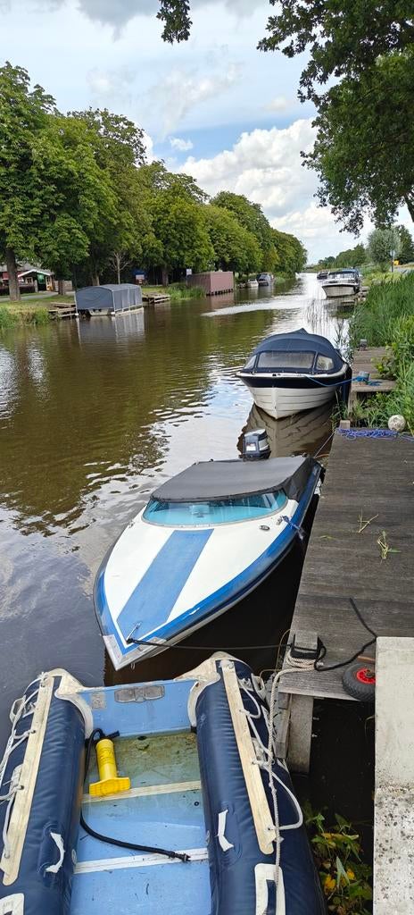 Piranha Espada speedboot met 40PK Yamaha Autolube en trailer, Watersport en Boten, Ophalen, Minder dan 70 pk, 3 tot 6 meter, Buitenboordmotor