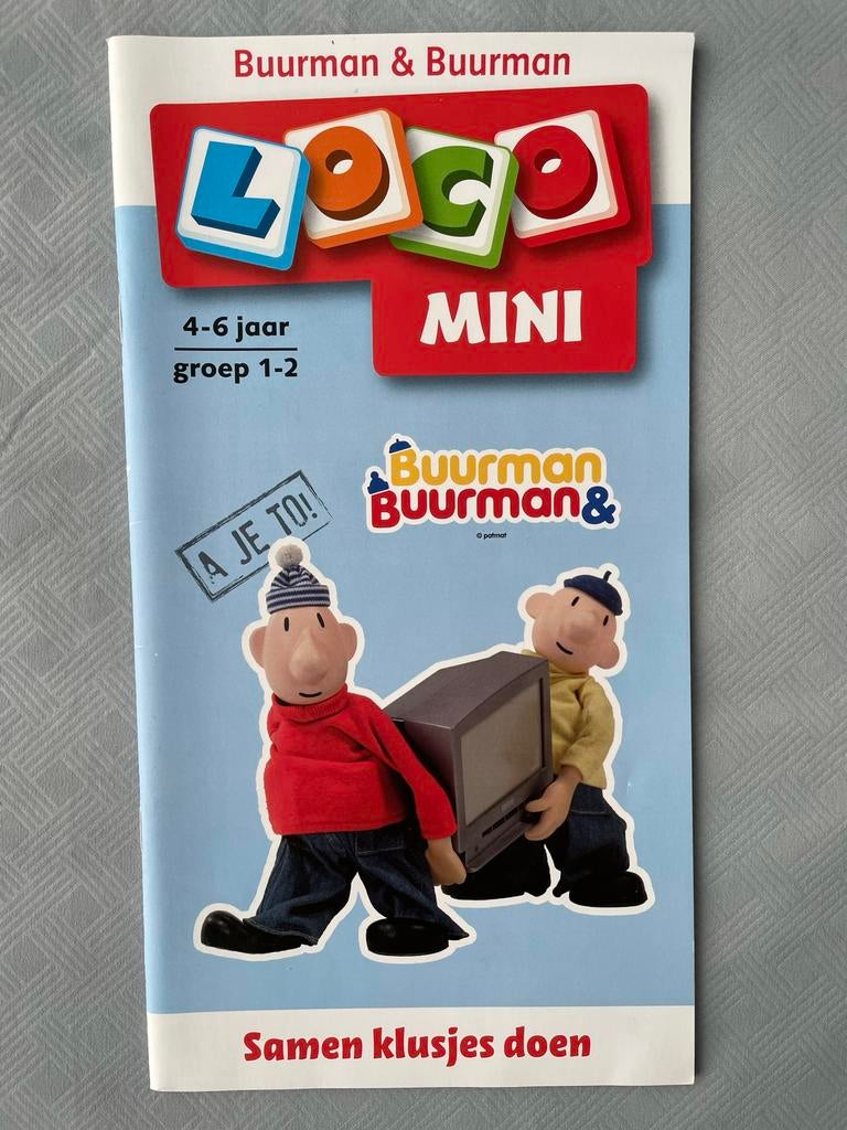 Nieuw LOCO Mini Buurman & Buurman 4-6 Jaar Groep 1-2, Kinderen en Baby's, Speelgoed | Educatief en Creatief, Ophalen of Verzenden