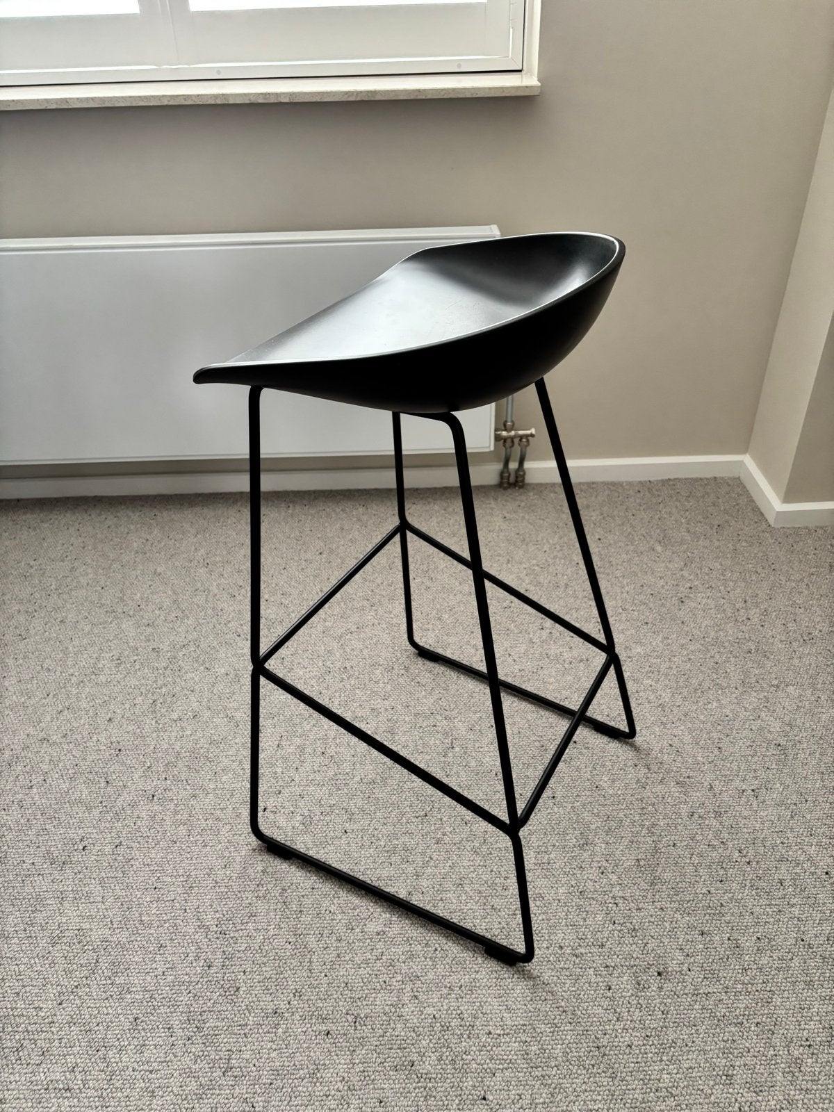 HAY About A Stool AAS 38 barkruk - 75 cm hoog, 1 kruk, Ophalen, Zo goed als nieuw, 60 tot 90 cm