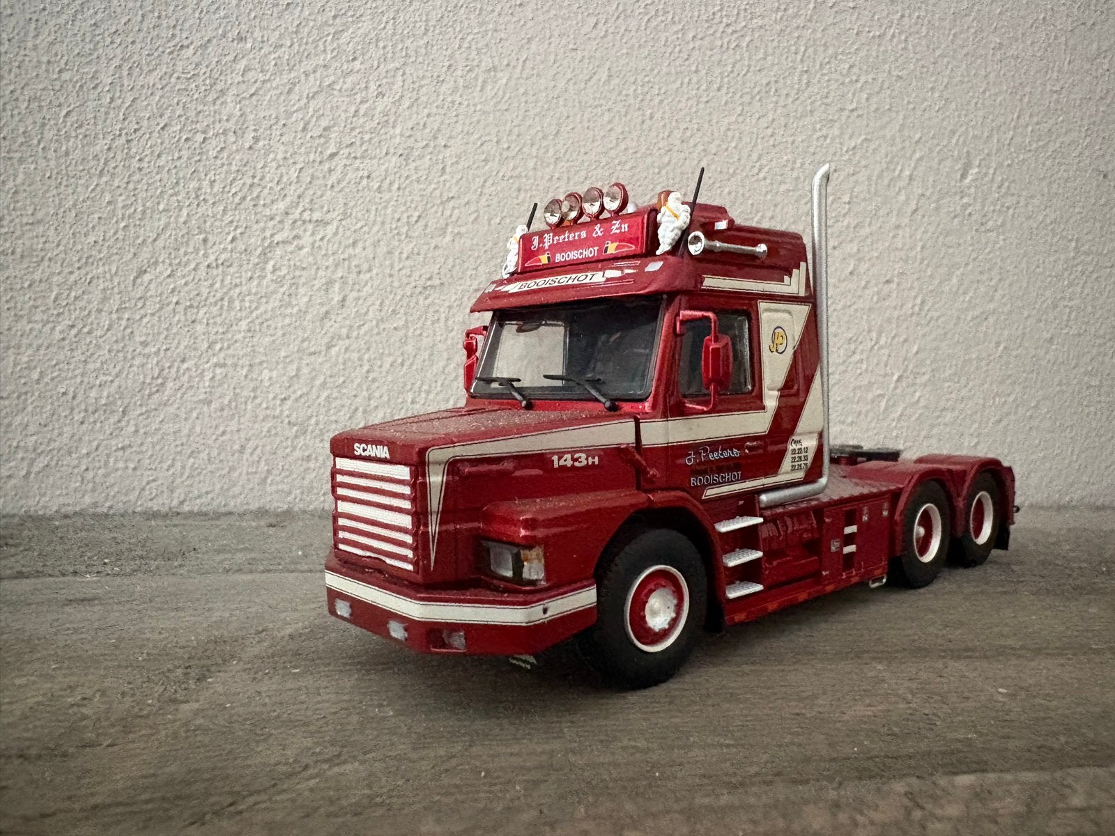 Scania 143H J. Peeters zonder trailer, Ophalen of Verzenden, Zo goed als nieuw, Bus of Vrachtwagen, Overige merken