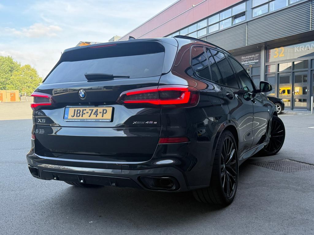 BMW X5 XDrive45e High Executive Mpakket|Pano|Head up|22 Inch, Gebruikt, Zwart, Hybride Elektrisch/Benzine, 2998 cc