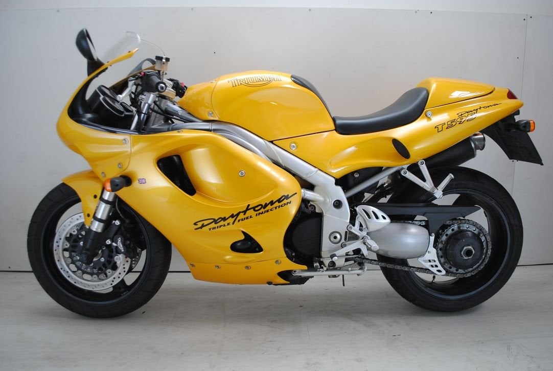 TRIUMPH DAYTONA T  595 (bj 1997), Motoren, Motoren | Triumph, Motorrijbewijs A, Bedrijf, Meer dan 35 kW, Onbekend