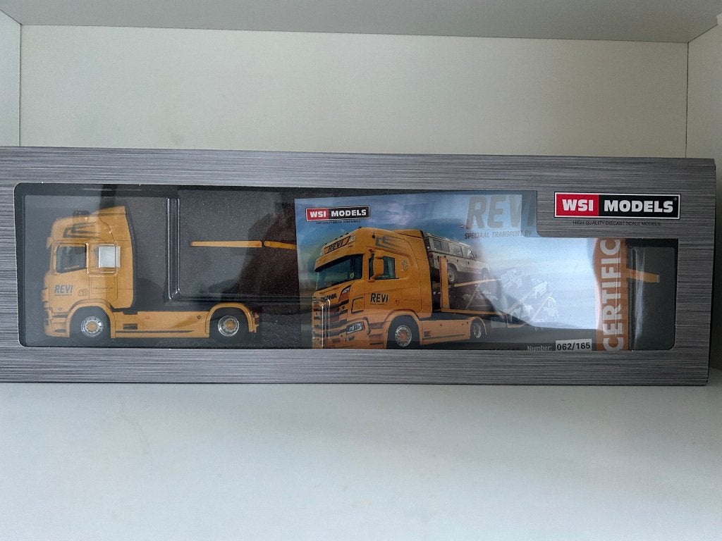 WSI Models Scania S-serie REVI Special Transport, Ophalen of Verzenden, Nieuw, Bus of Vrachtwagen, Wsi