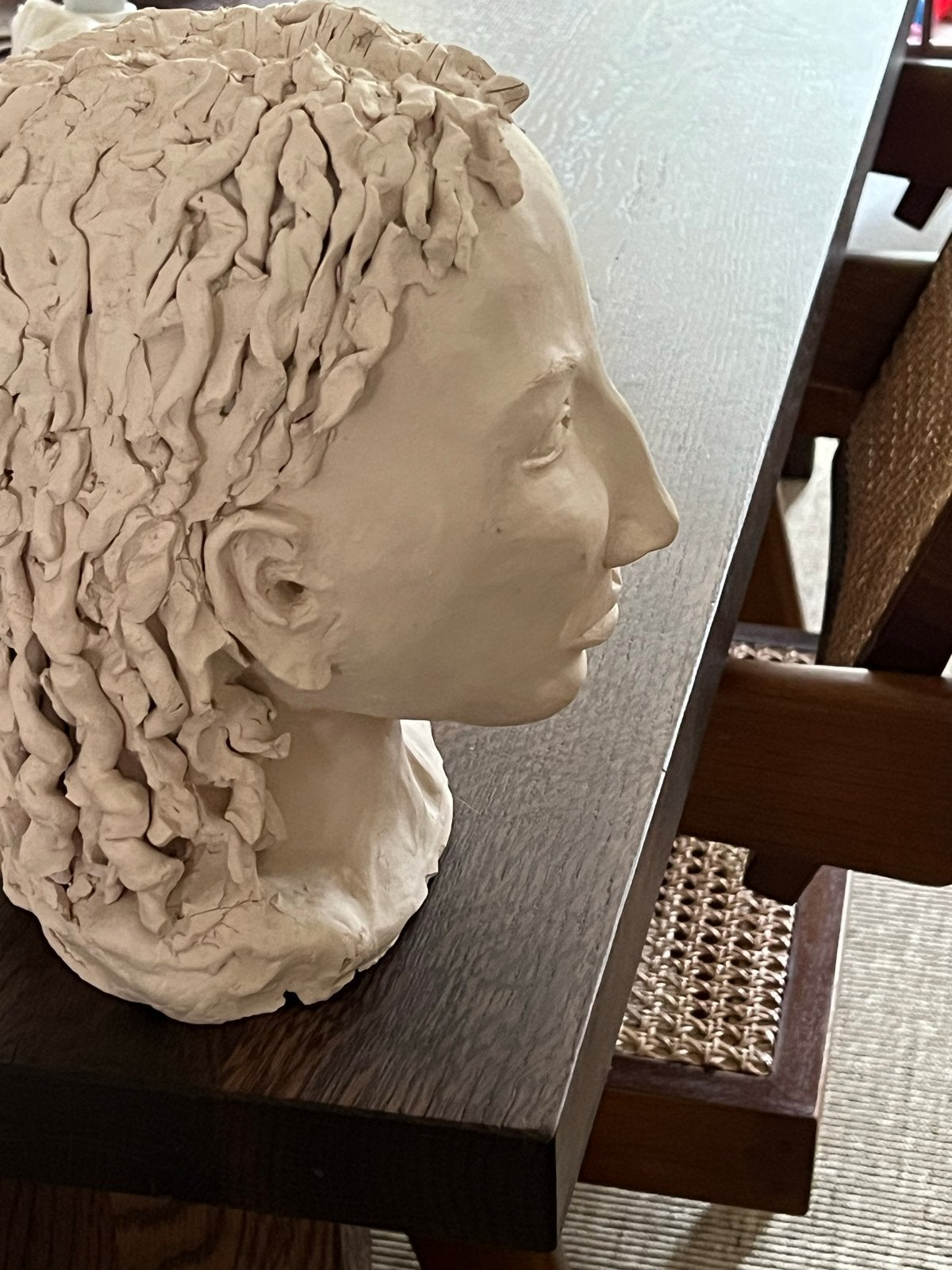 Handgemaakte buste van een vrouw, Ophalen, Buste, Handgemaakt, 20 - 50 cm