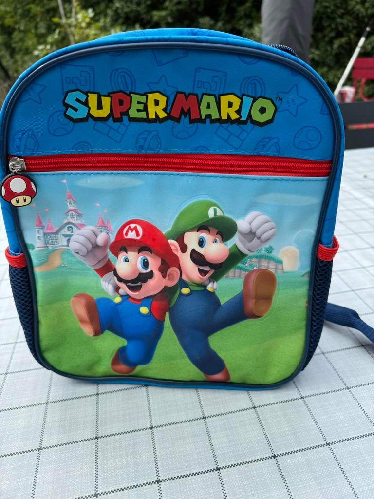 Nieuw! Rugzak voor peuter/kleuter Super Mario, Overige merken, Minder dan 30 cm, Nieuw, Ophalen of Verzenden
