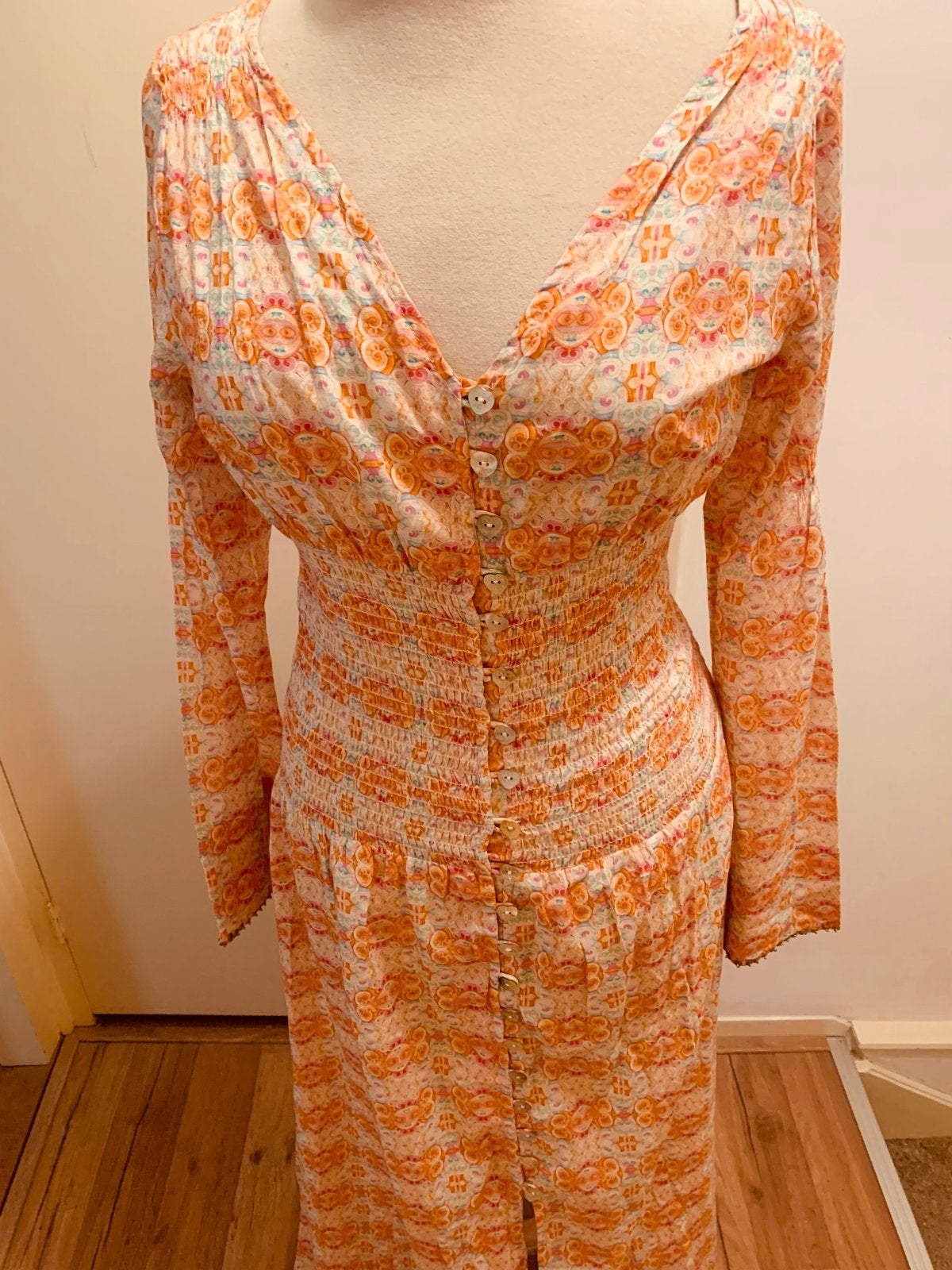 Isla Ibiza Longdress Maat M nieuw, Kleding | Dames, Jurken, Maat 38/40 (M), Meerkleurig, Nieuw, Ophalen of Verzenden