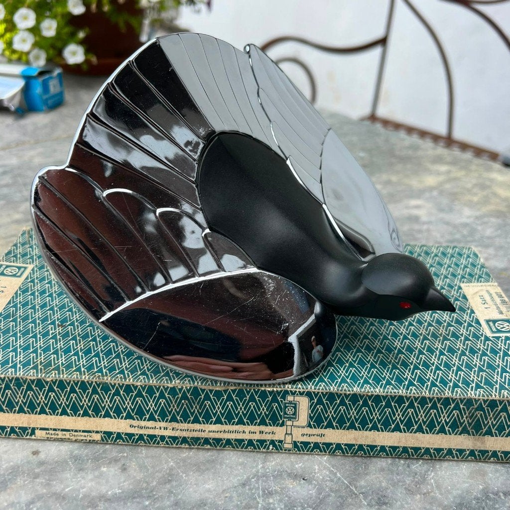 VW originele zwarte kokoswirbulator mascotte auerhahn, Ophalen of Verzenden, Gebruikt