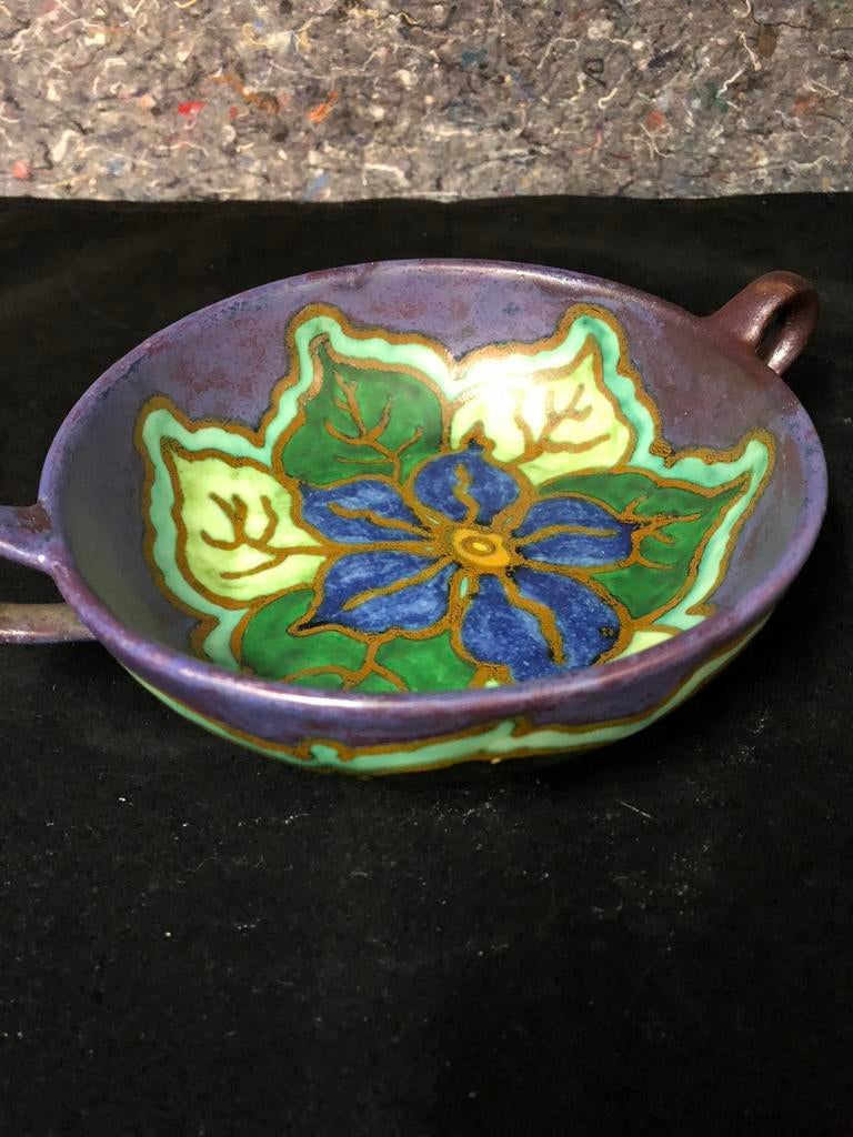 Plateelbakkerij Schoonhoven  kom decor Curie Model 172, Verzenden