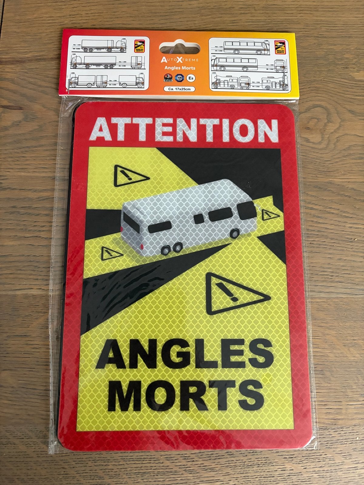 Angles Morts Magneet - Dode Hoek Sticker Bus & Camper, Ophalen of Verzenden, Nieuw