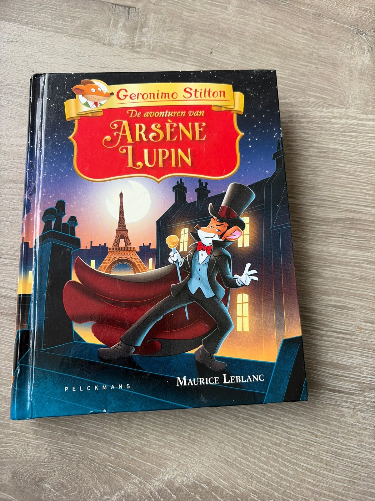 Geronimo Stilton - De avonturen van Arsène Lupin, Ophalen of Verzenden, Gelezen, Fictie algemeen