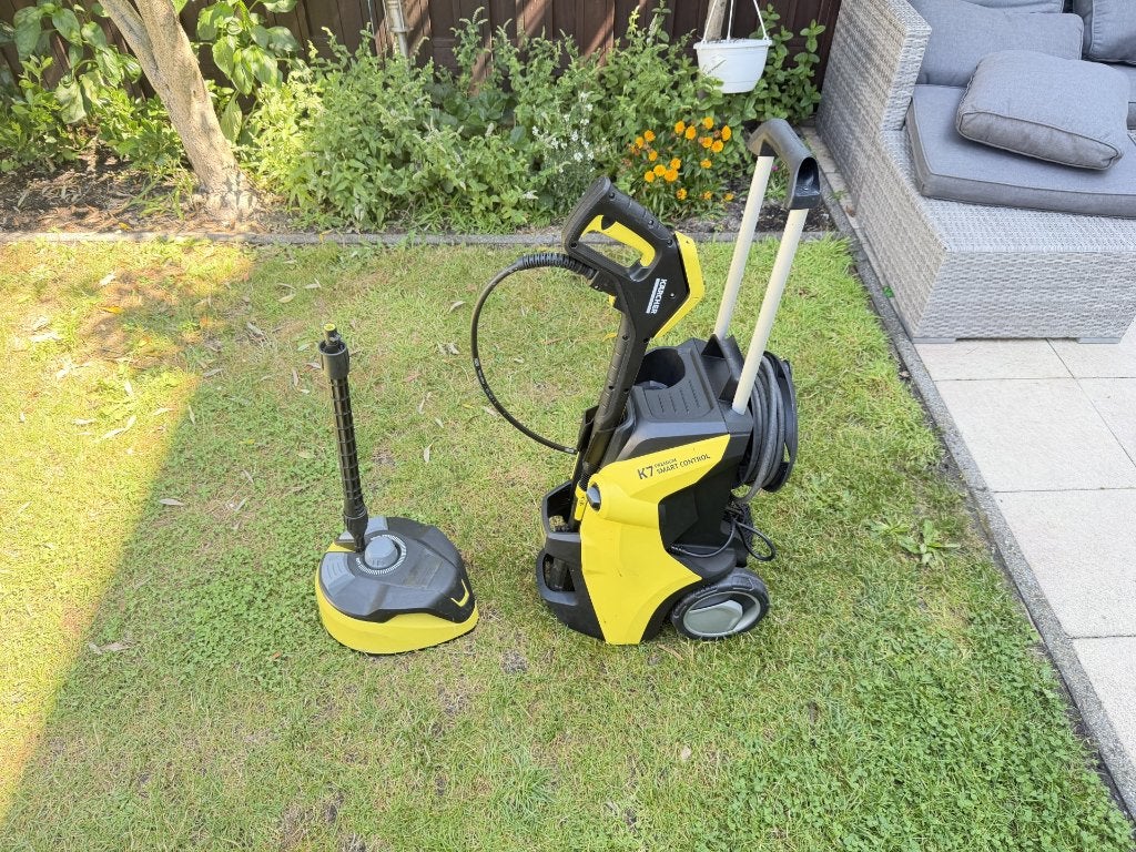 Kärcher K7 Premium Smart Control met T 7 terrasreiniger, Ophalen of Verzenden, Zo goed als nieuw, Elektrisch, Kärcher