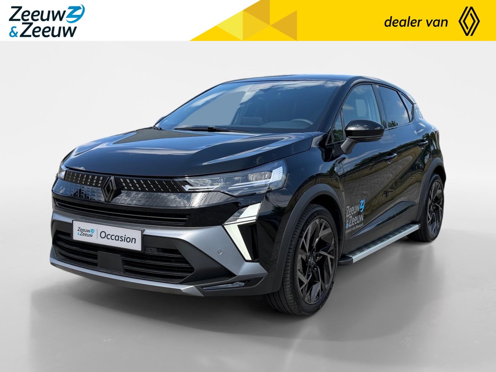 Renault Captur 160PK E-Tech Full Hybrid Esprit Alpine Automa, Auto's, 1789 cc, 4 cilinders, Zwart, Origineel Nederlands
