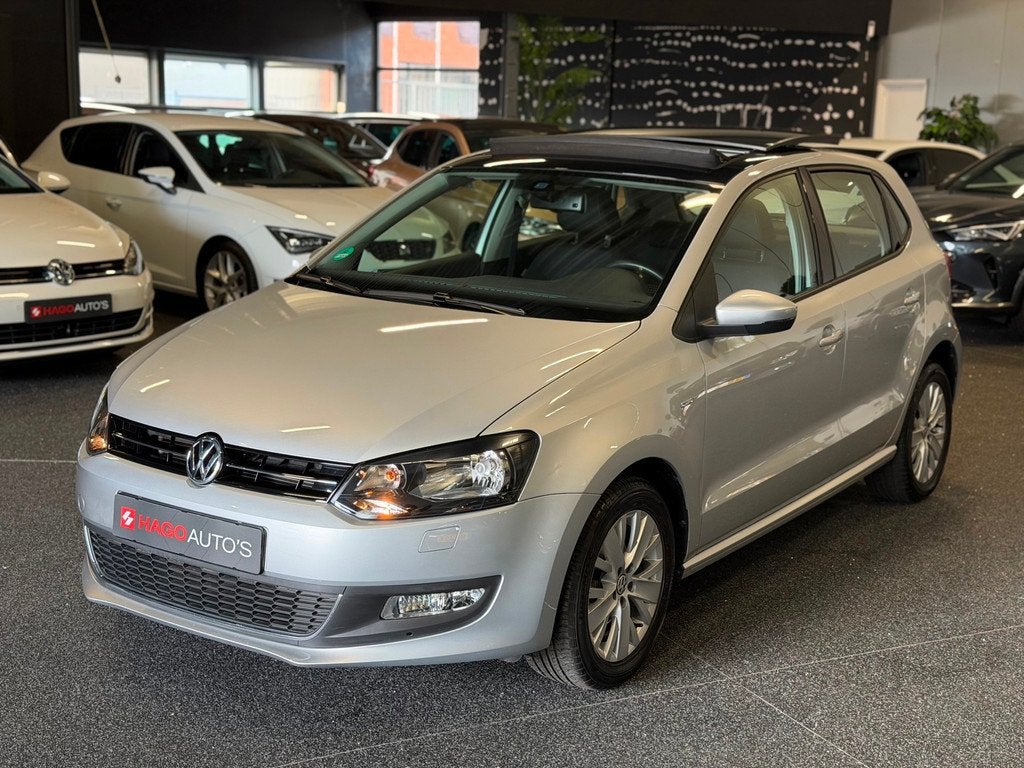 Volkswagen Polo 1.2 TSI Life 1E-EIG/DSG/CARPLAY/PANO/CRUISE/, Stof, Gebruikt, 4 cilinders, Bedrijf