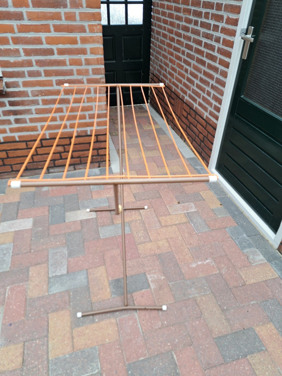 Retro wasrekje, Ophalen, Wasrek