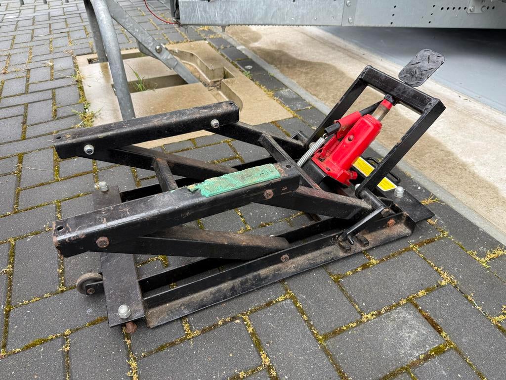 Motorfiets Hefbrug 500KG - Gebruikt, Ophalen of Verzenden, Gebruikt