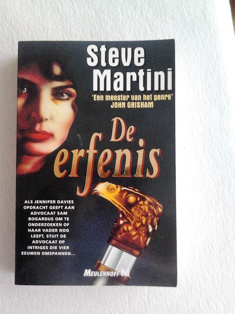 De erfenis - steve martini, Boeken, Ophalen of Verzenden, Gelezen