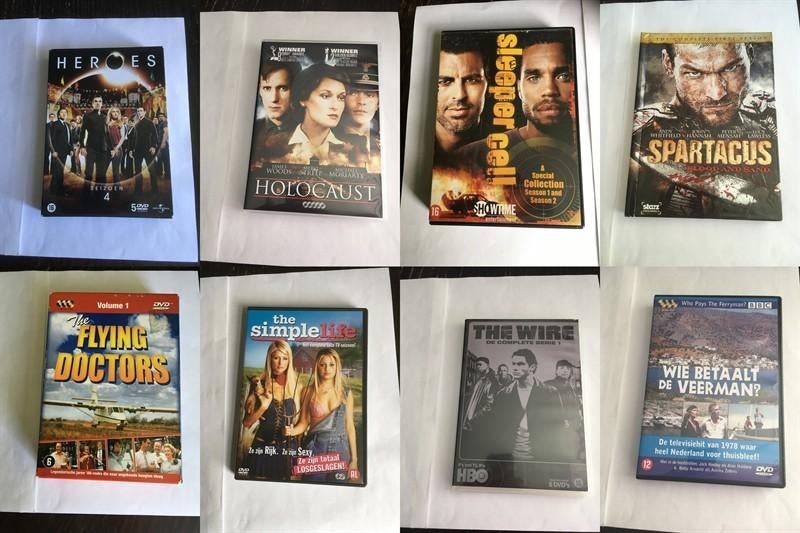 series dvd diverse (8 stuks) OOK PER STUK, Cd's en Dvd's, Dvd's | Tv en Series, Alle leeftijden, Ophalen of Verzenden, Zo goed als nieuw