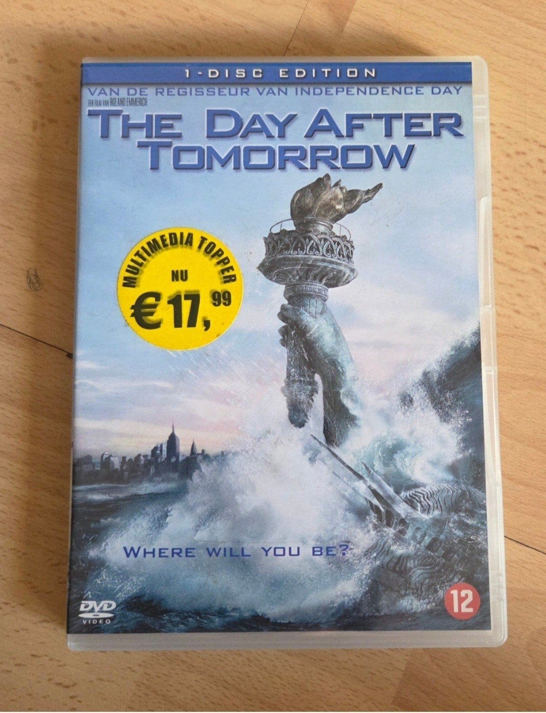 The Day After Tomorrow, Vanaf 16 jaar, Ophalen of Verzenden, Zo goed als nieuw
