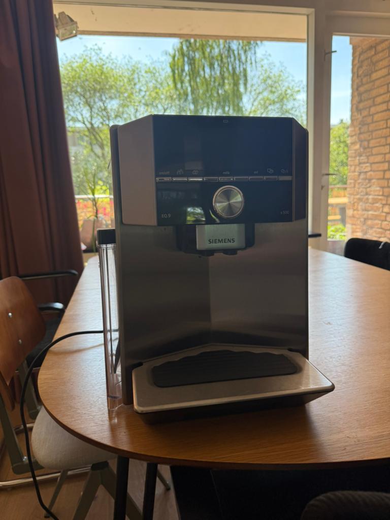 Siemens koffiezetapparaat, Witgoed en Apparatuur, Koffiezetapparaten, Ophalen of Verzenden, Zo goed als nieuw, Koffiemachine
