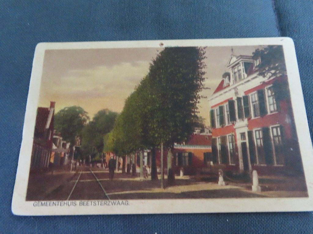 Ansichtkaart van de gemeente Beesterzwaag, Ophalen of Verzenden, 1920 tot 1940, Gelopen, Noord-Holland