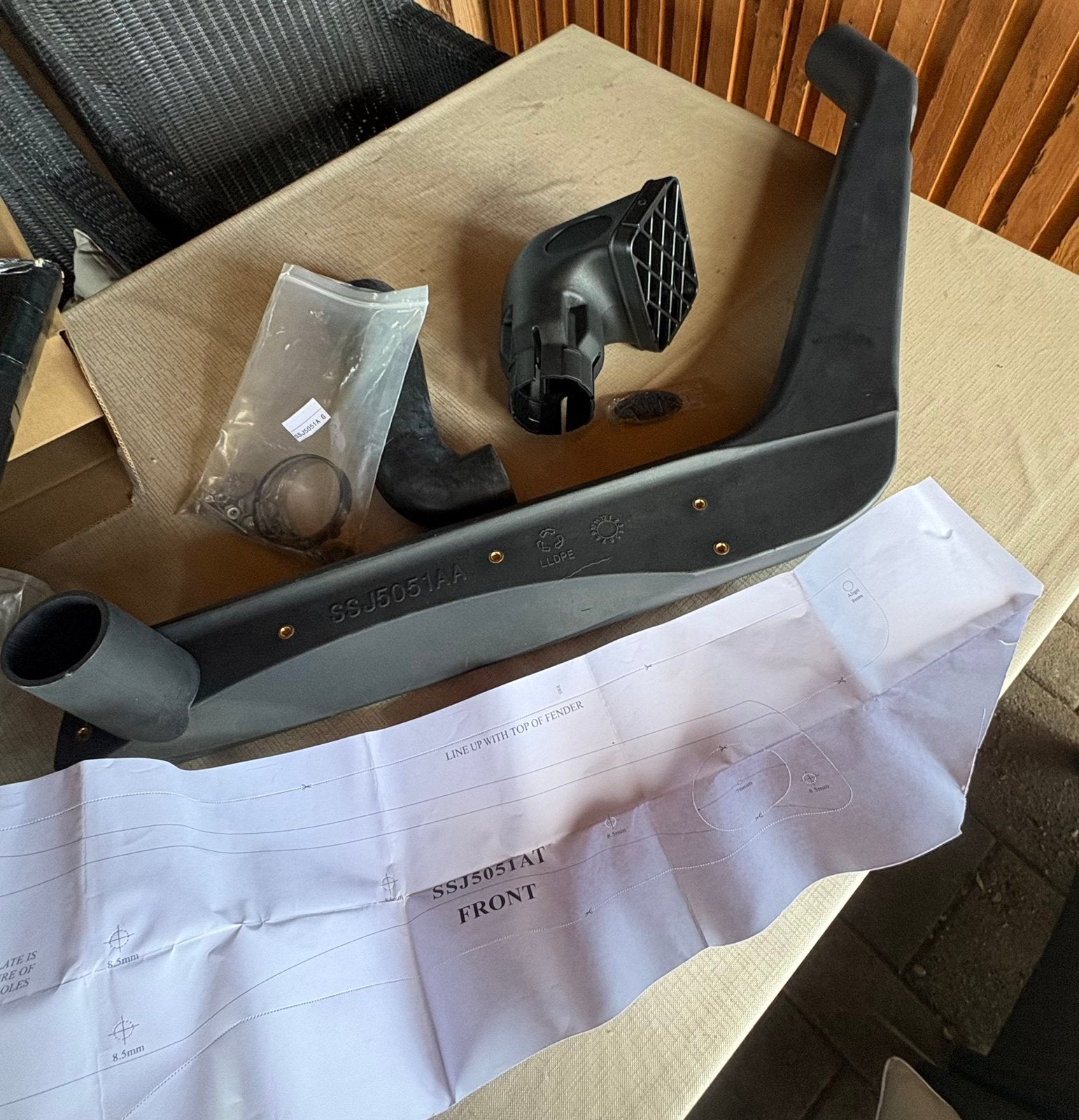 Nieuwe Suzuki Samurai SJ snorkel SSJ5051A compleet 4x4, Ophalen of Verzenden, Nieuw