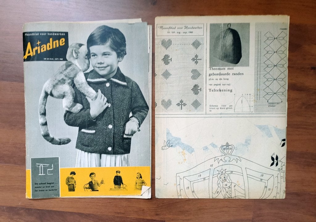 Vintage Ariadne tijdschrift 1960 - no. 164, Overige merken, Vrouw, Ophalen of Verzenden, Overige typen