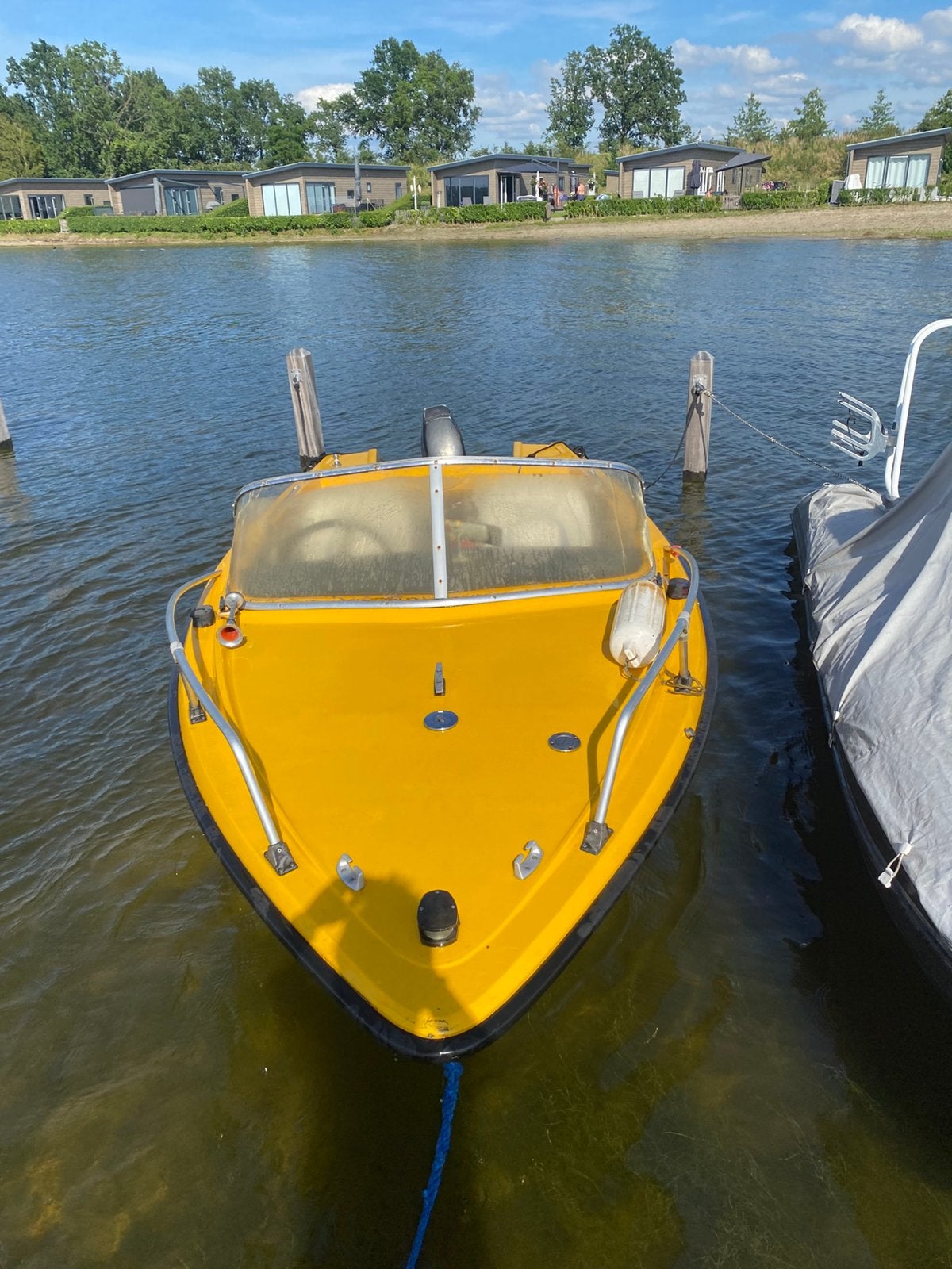 Mooie vega speedboot 18pk, 1983 2 takt., Ophalen, Zo goed als nieuw
