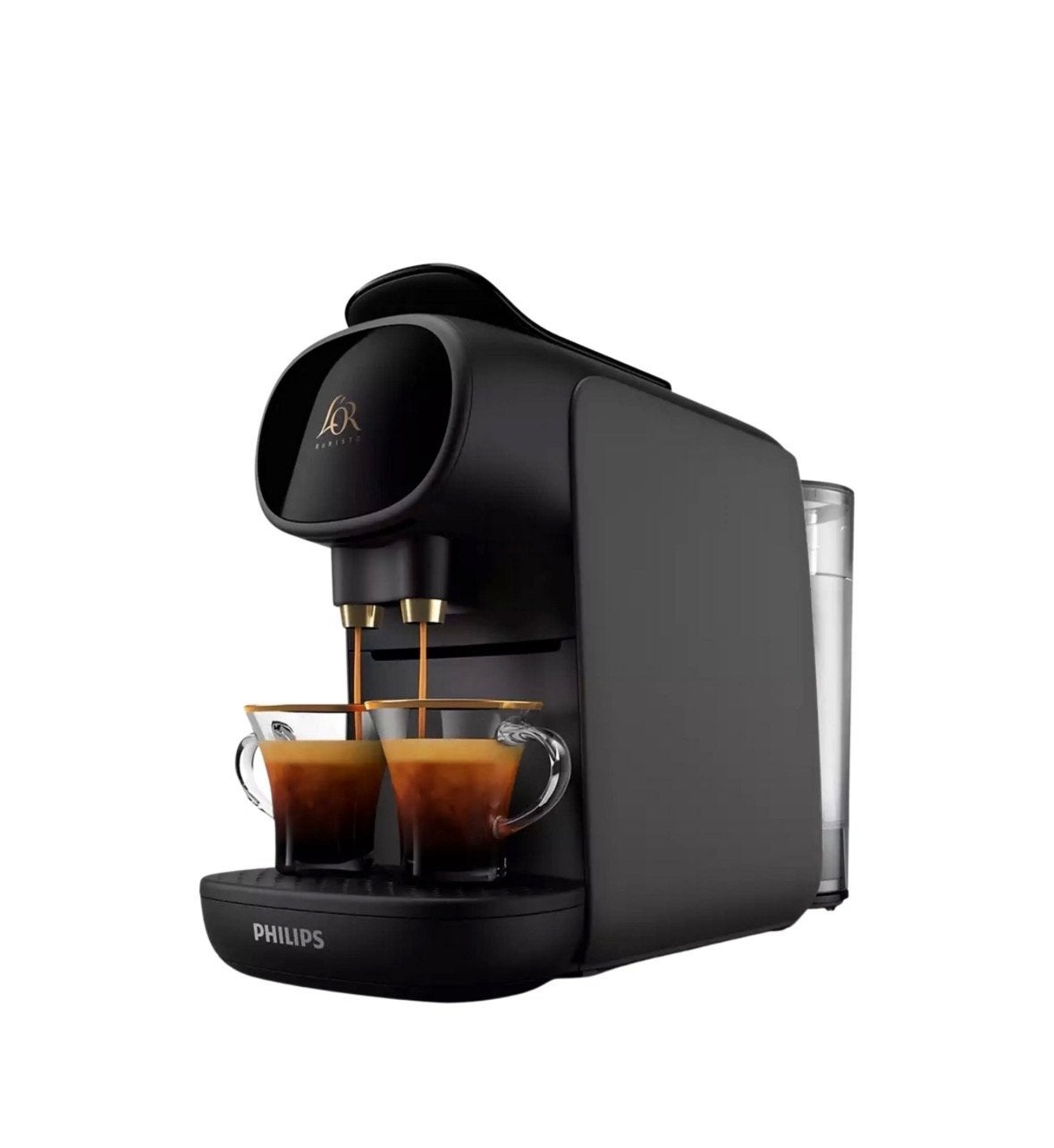 L'OR Barista Sublime Koffiecupmachine - Antraciet/Zwart, Espresso apparaat, Ophalen of Verzenden, Zo goed als nieuw, 2 tot 4 kopjes