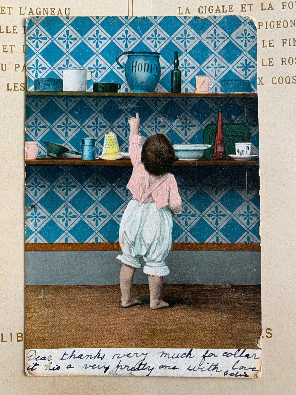 1904 Op zoek naar de honing (HE), Verzamelen, Ophalen of Verzenden, Voor 1920, Gelopen, Kinderen